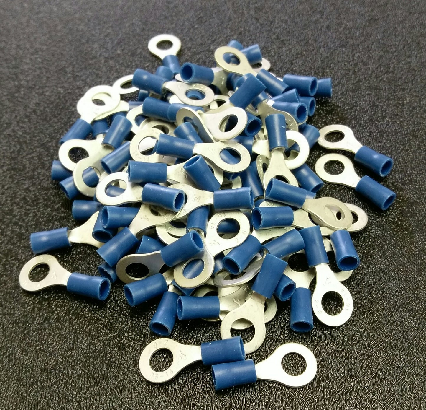 RTT14B 1/4" 16/14 Gauge Crimpable Ring Terminals