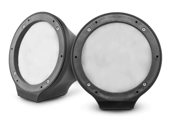 DS18 EN-JS6 Universal 6.5" Flat Mount Speaker Pods with RGB Lights - Multiple Colors