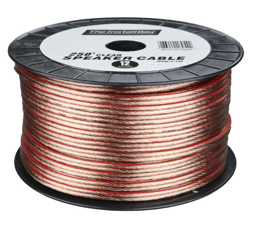 Install Bay IBSW12-250 12 Gauge Speaker Wire 250 ft